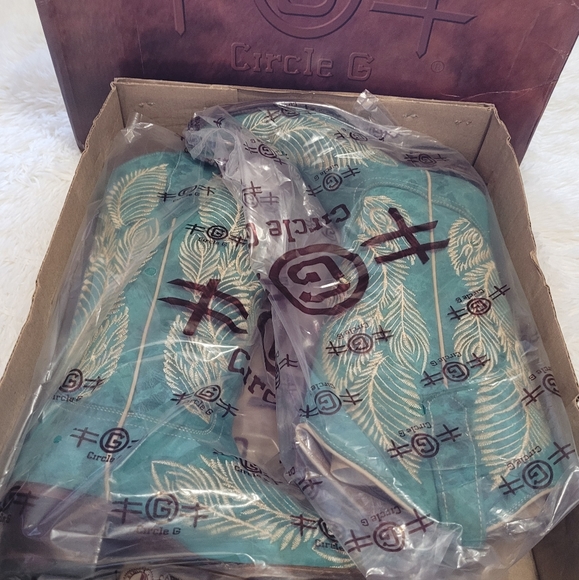 Circle G by Corral Western Boots NWT Size 8.5 - Picture 11 of 11